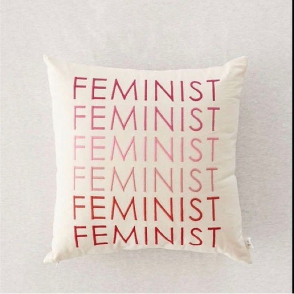 Urban Outfitters Feminist Throw Pillow